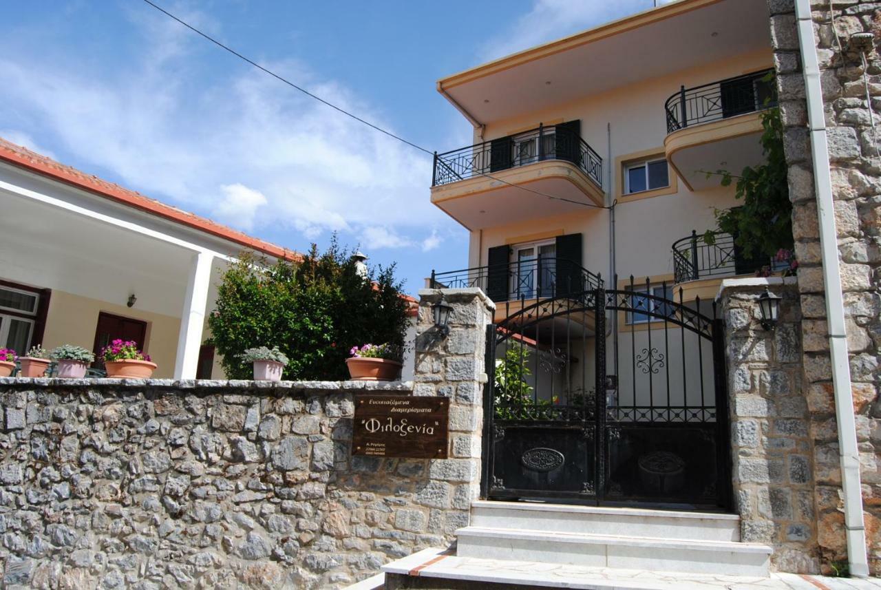 Filoxenia Appartement Levídhion Buitenkant foto